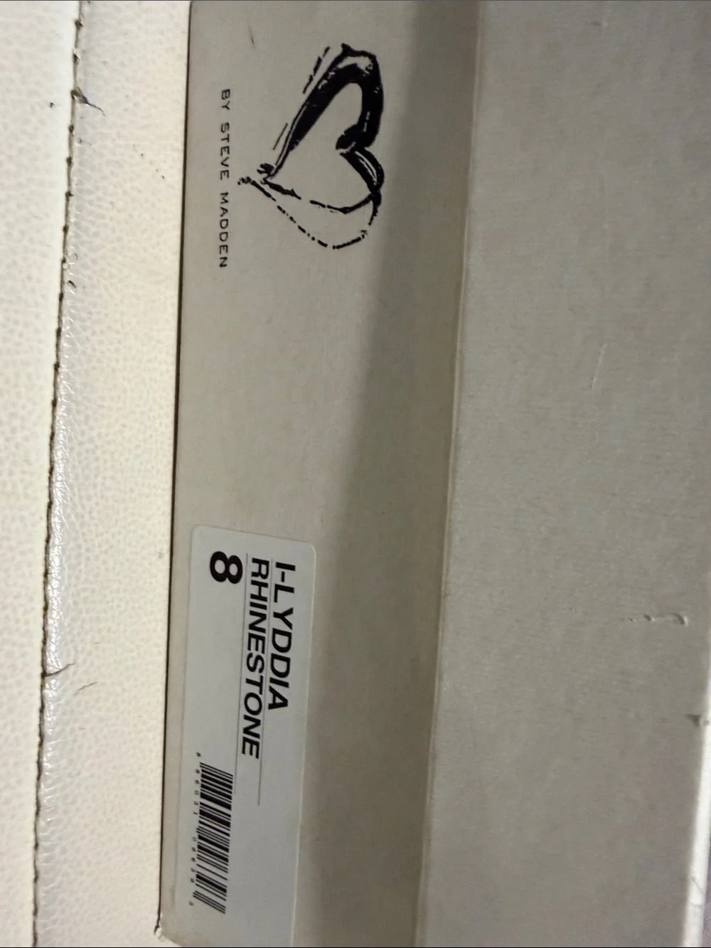 Steve Madden Silver Rhinestone Peep-Toe Slingback Heels
